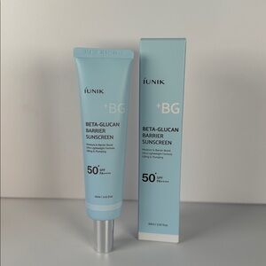 iunik beta-glucan barrier sunscreen spf 50 NEW